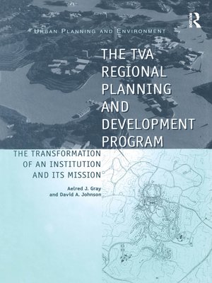 cover image of The TVA Regional Planning and Development Program